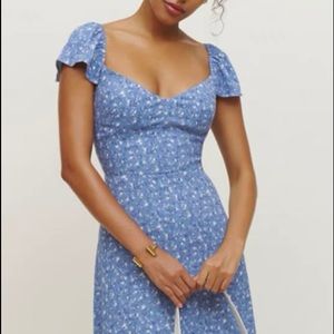 NWOT Reformation Baxley Dress Lucerne size 4 brand new